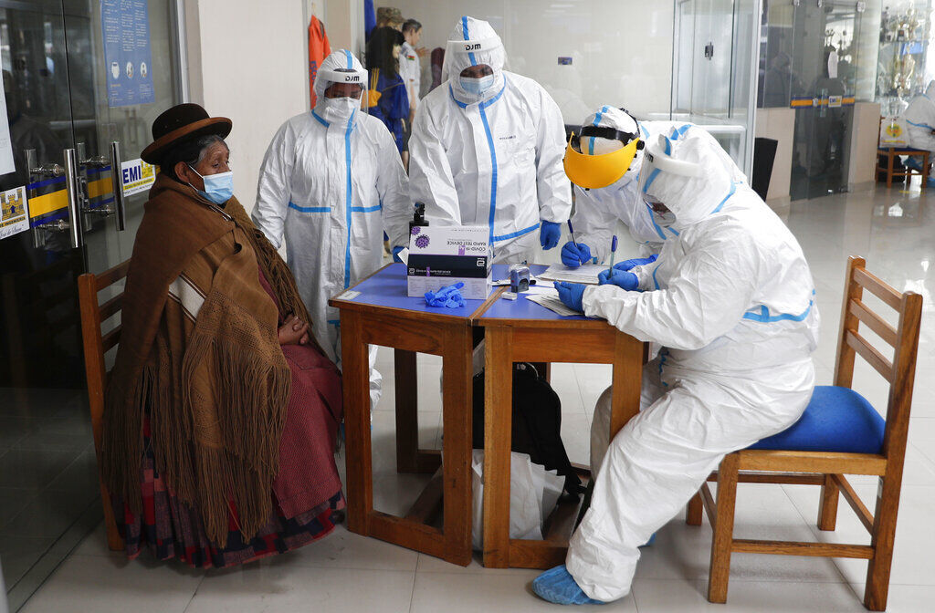 APTOPIX Virus Outbreak Bolivia
